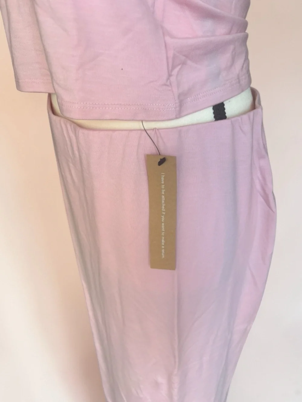 Reformation Adalynn Knit Set in Pink — NWT size L - Picture 7 of 14